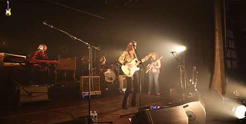 Nina Attal Electric Ladyland live in Beauvais on March 26, 2023 picture from the video